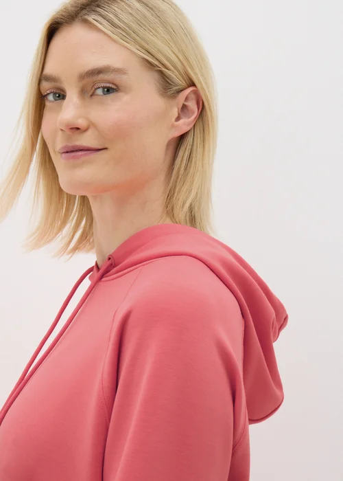 Souluxe Coral Longline Hoodie - S Image 3