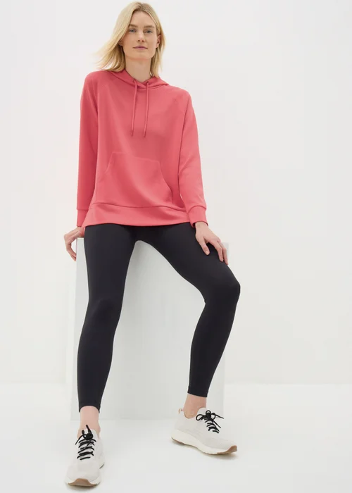 Souluxe Coral Longline Hoodie - S Image 1