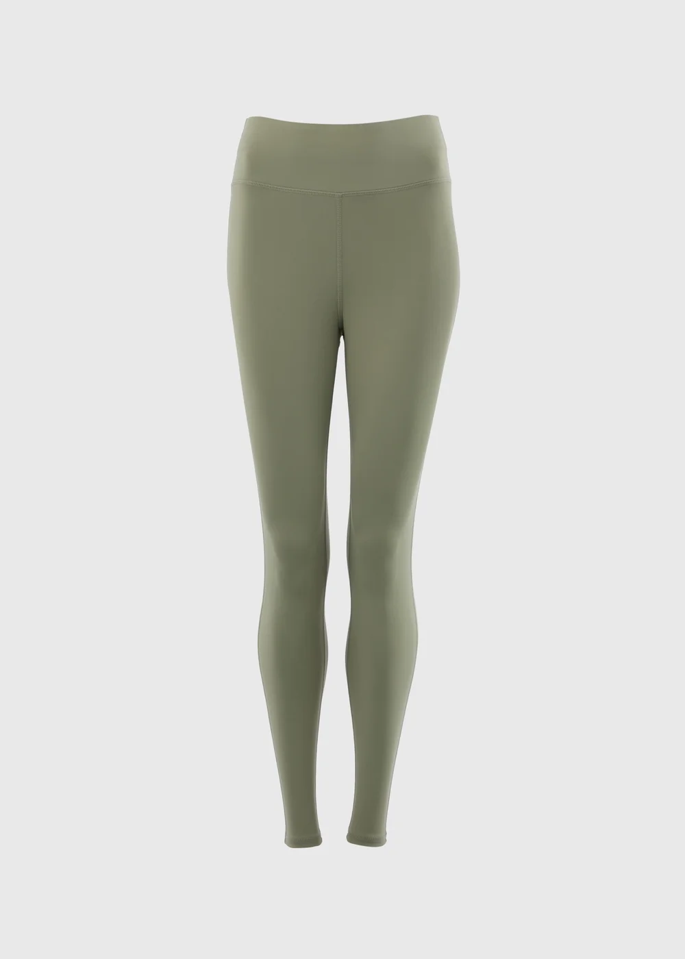 Souluxe Khaki Long Leggings - 8 Image 4