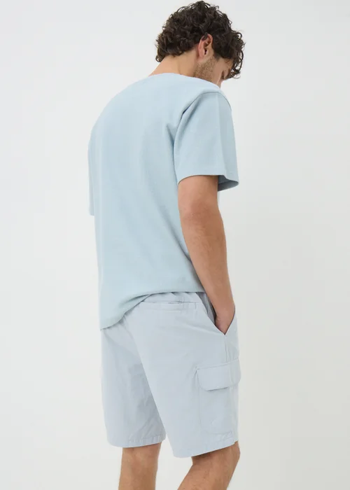 Blue Tech Cargo Shorts - S Image 2