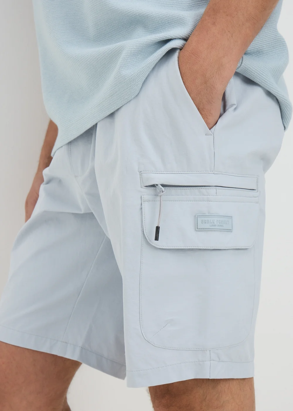 Blue Tech Cargo Shorts - S Image 1