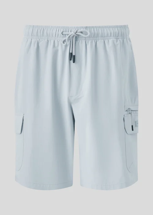 Blue Tech Cargo Shorts - S Image 4