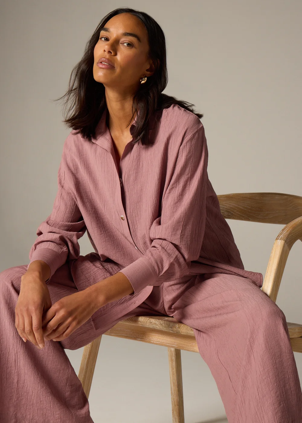 Et Vous Pink Co Ord Shirt - 8 Image 2