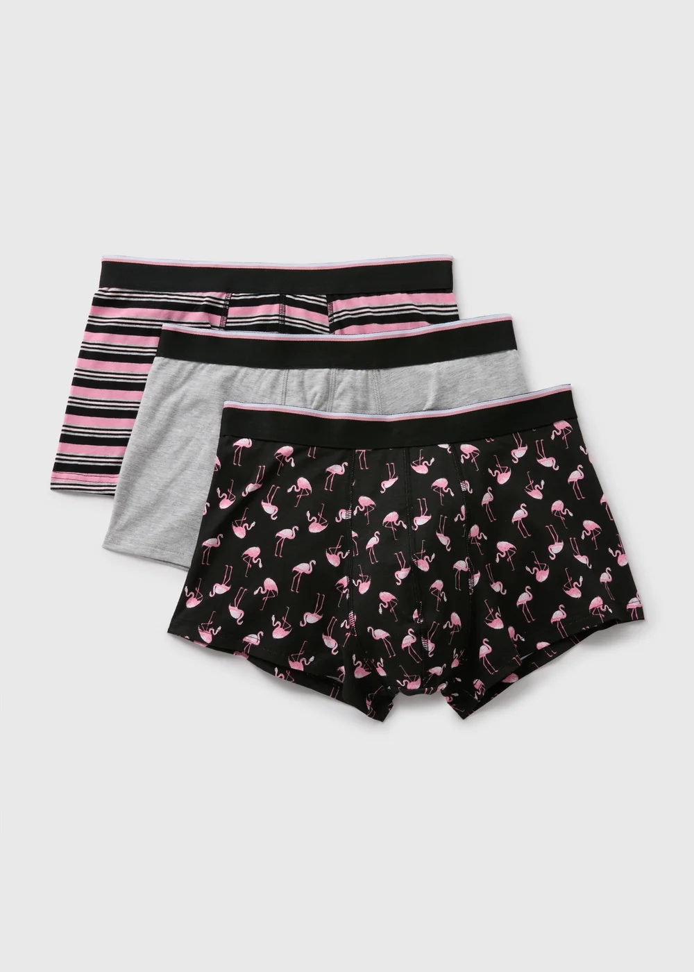 3 Pack Pink Flamingo Hipsters - S Image 1