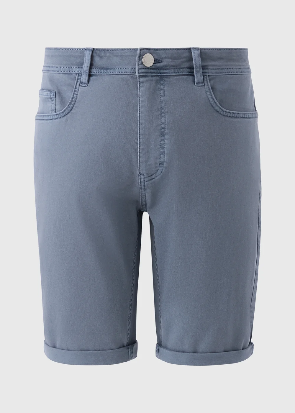 Blue Garment Dyed Shorts - 30 Image 4
