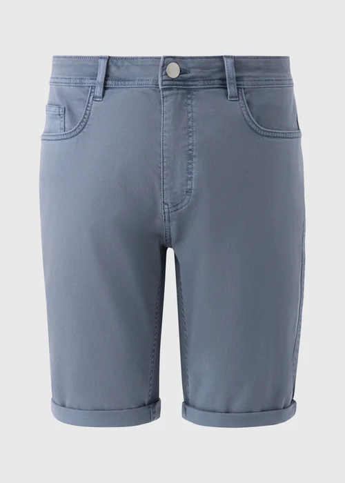 Blue Garment Dyed Shorts - 30 Image 4