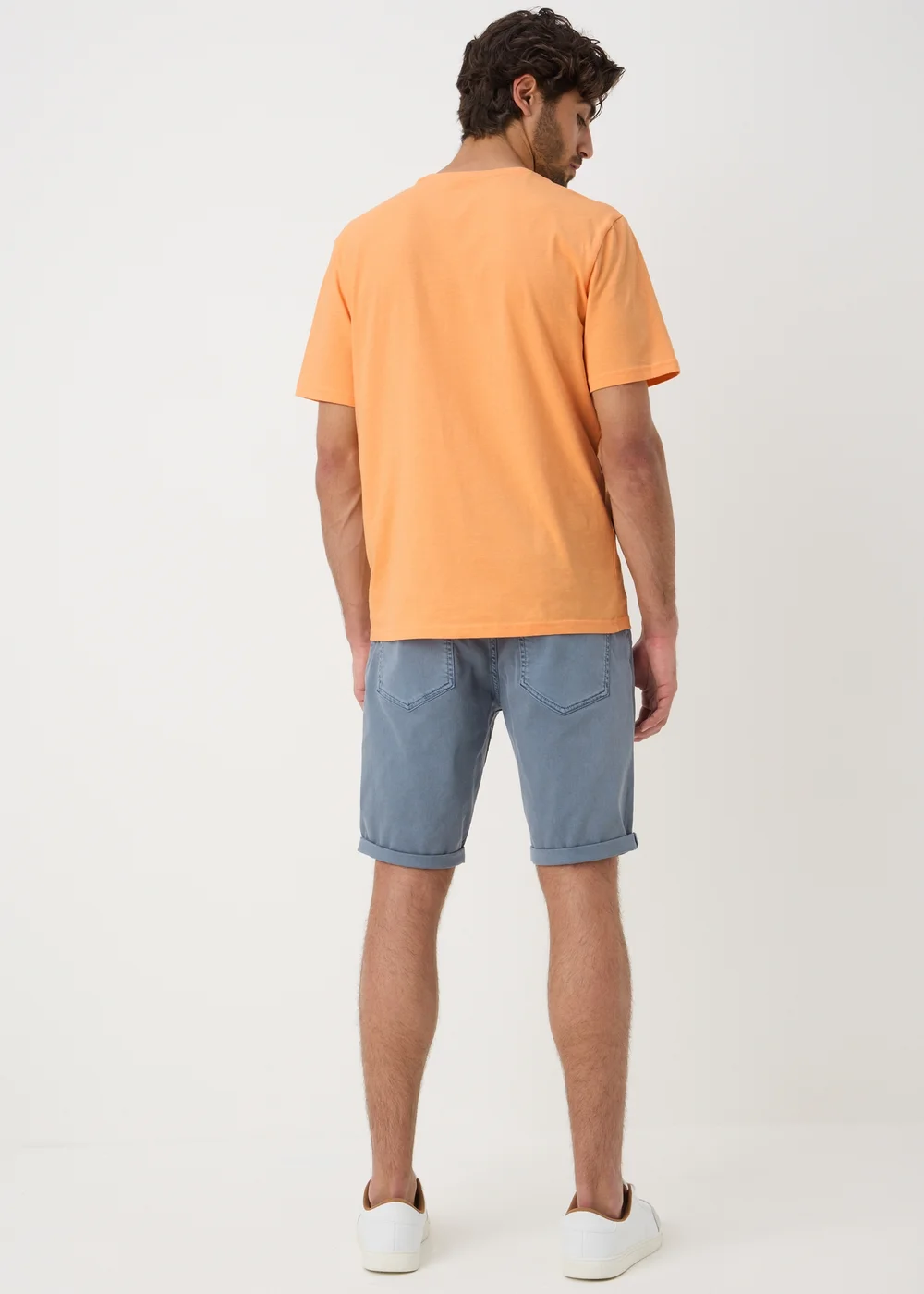 Blue Garment Dyed Shorts - 30 Image 3