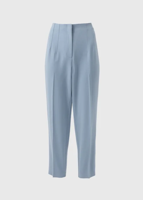 Et Vous Blue Tapered Trousers - 8 Image 4