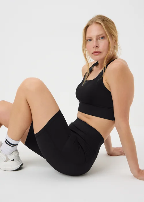 Souluxe Black Cycling Shorts - 8 Image 2
