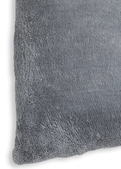 BHS Microfleece Charcoal Cushion (59x59cm) - 45cm x 45cm Image 3