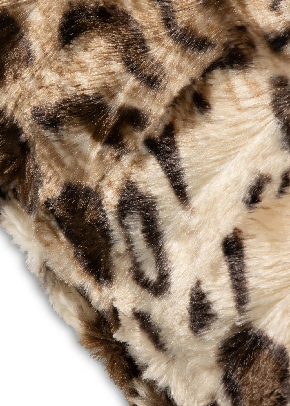 BHS Animal Print Natural Cushion (45x45cm) - 45cm x 45cm Image 3