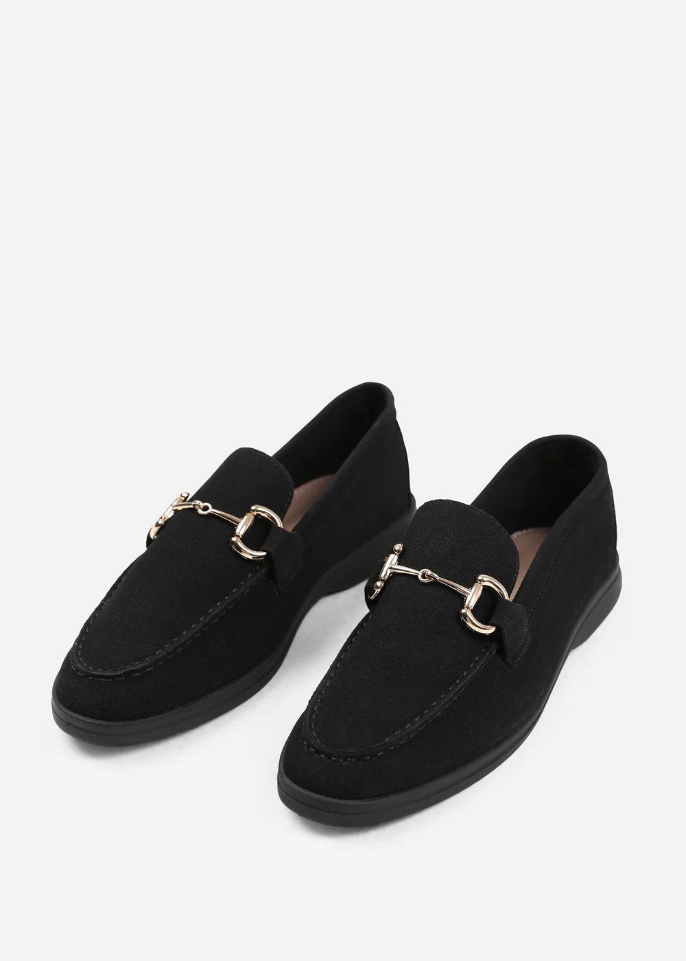 Where's That From Black Italy Wide Fit Slip On Loafers - 3 Image 4