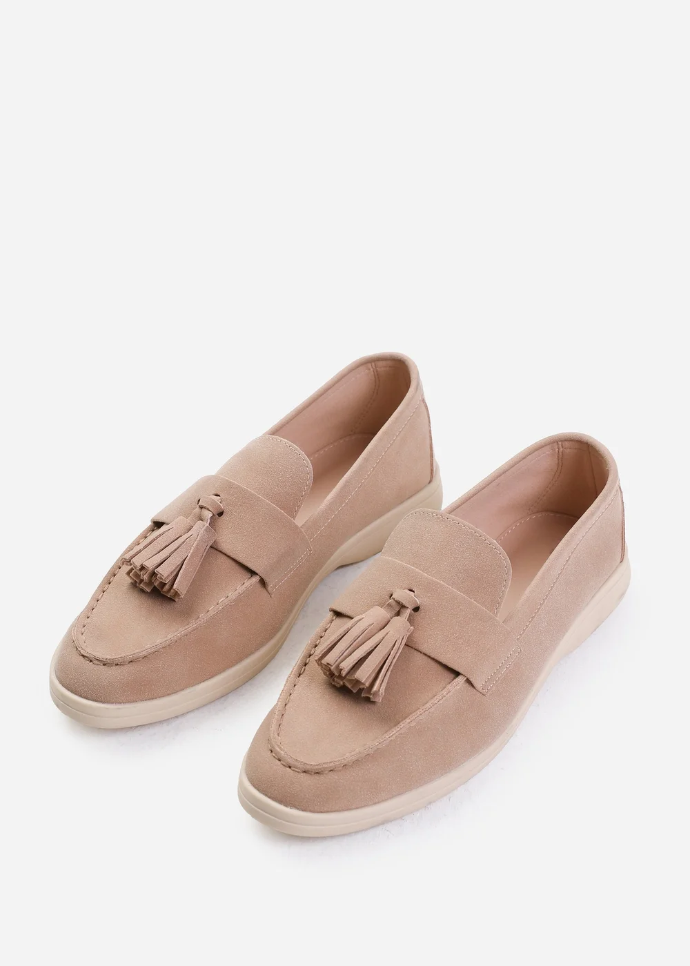 Where's That From Khaki Suede Kenya Slip On Loafers - 3 Image 4