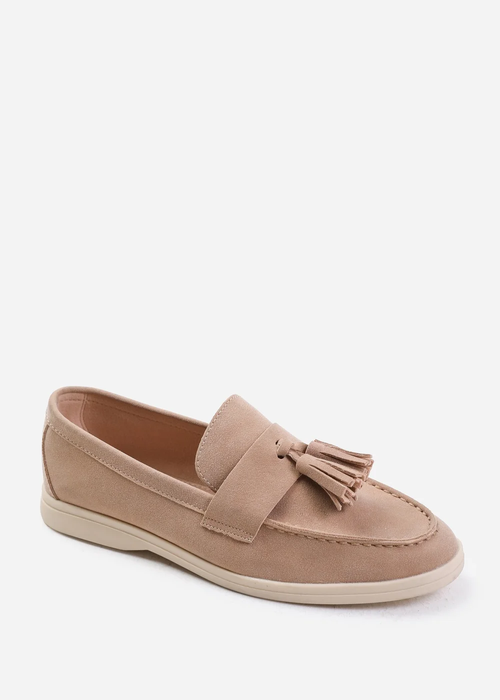 Where's That From Khaki Suede Kenya Slip On Loafers - 3 Image 2