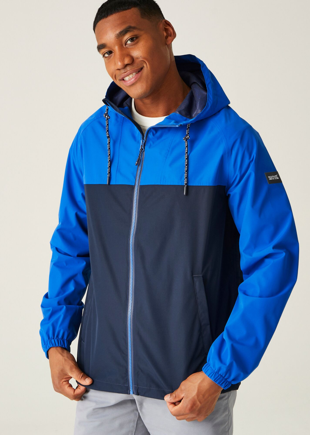 Regatta Blue Belcastel Waterproof Shell - S Image 1
