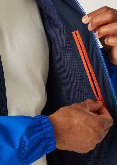 Regatta Blue Belcastel Waterproof Shell - S Image 4