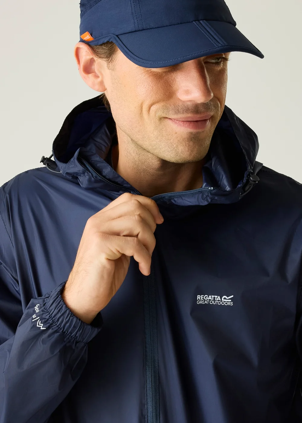 Regatta Navy Pack-It III Waterproof, Breathable Jacket - L Image 4