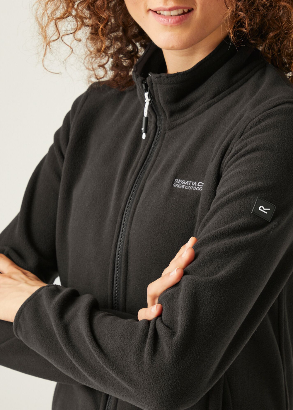 Regatta Black Clemance IV Full Zip Fleece - 10 Image 3