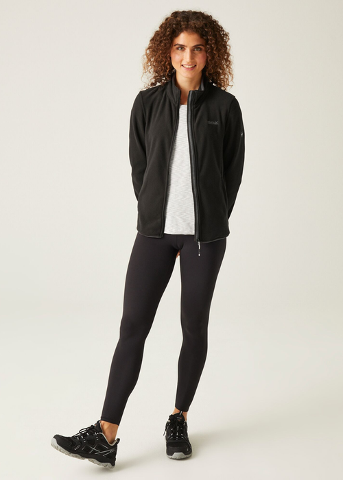 Regatta Black Clemance IV Full Zip Fleece - 10 Image 4