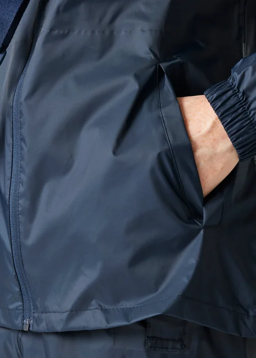 Regatta Dark Blue Pack It III Waterproof Breathable Isolite Jacket - 18 Image 5