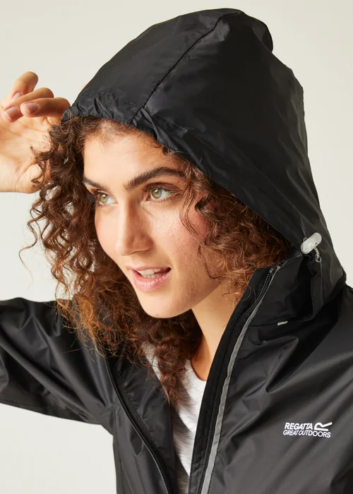 Regatta Black Corinne IV Waterproof Breathable Isolite Jacket - 10 Image 5