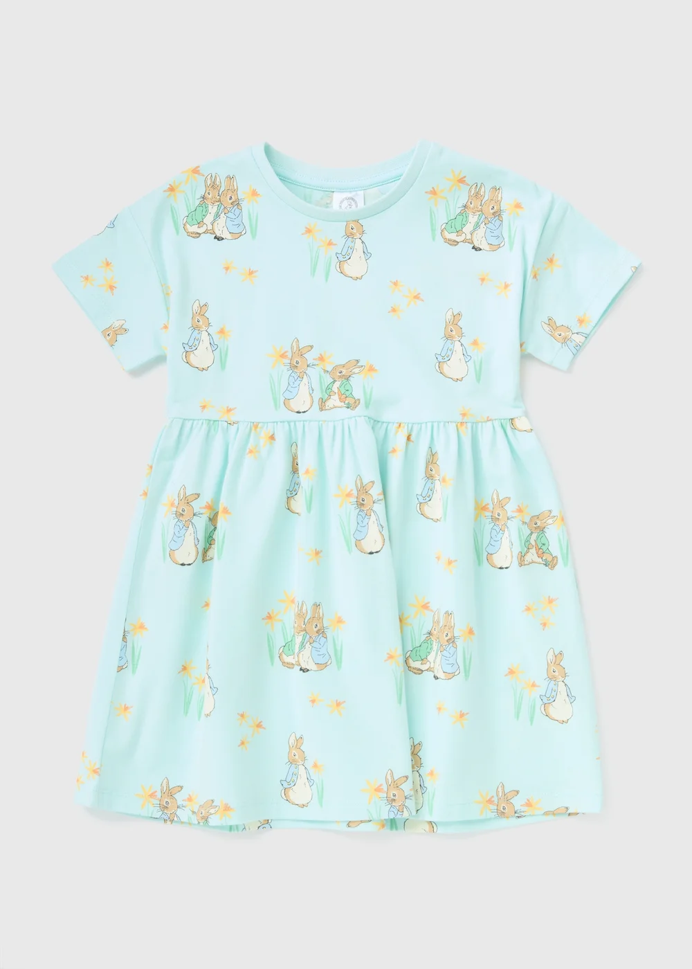 Peter Rabbit Girls Blue Dress (1-5yrs) - 1-1.5 Yrs Image 1