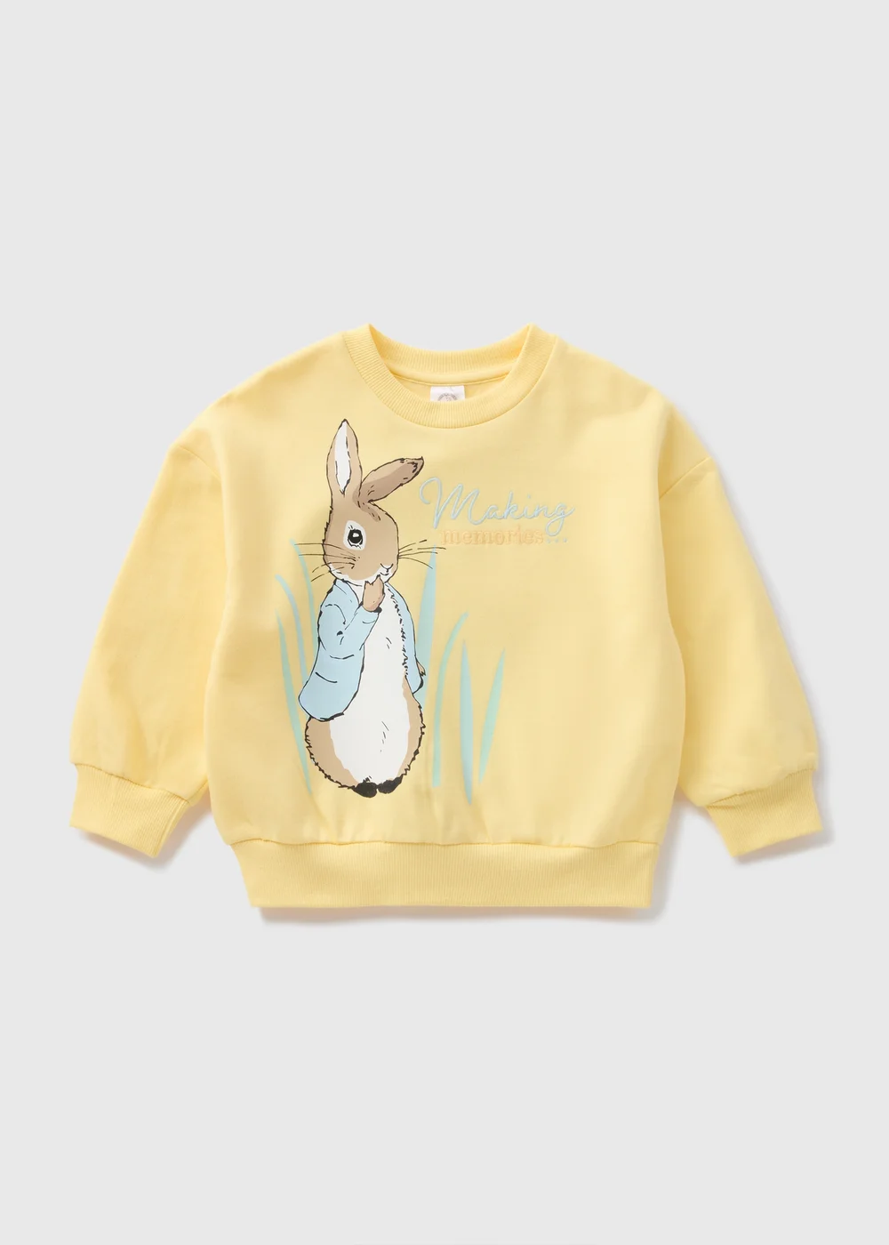 Peter Rabbit Unisex Yellow Sweatshirt (1-5yrs) - 1-1.5 Yrs Image 1