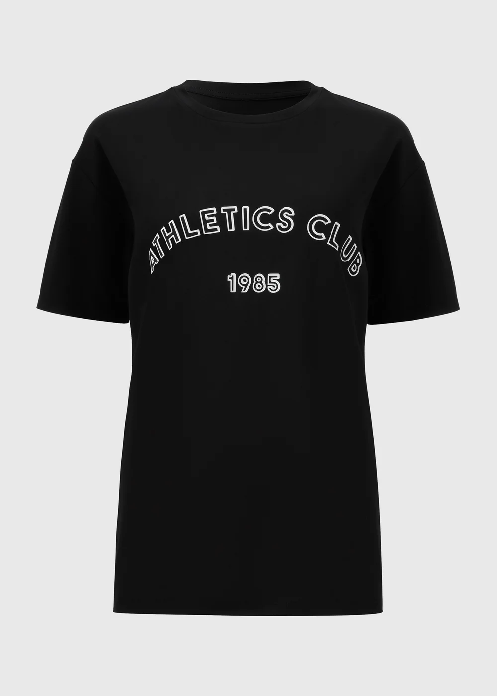 Souluxe Black Athletics Club T-Shirt - S Image 4