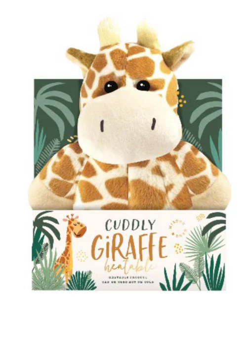 Milton & Drew Giraffe Beige Heatable Stuffed Toy - One Size Image 1