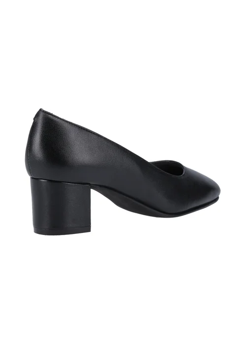 Hush Puppies Black Anna Court Shoe - 3 Image 3
