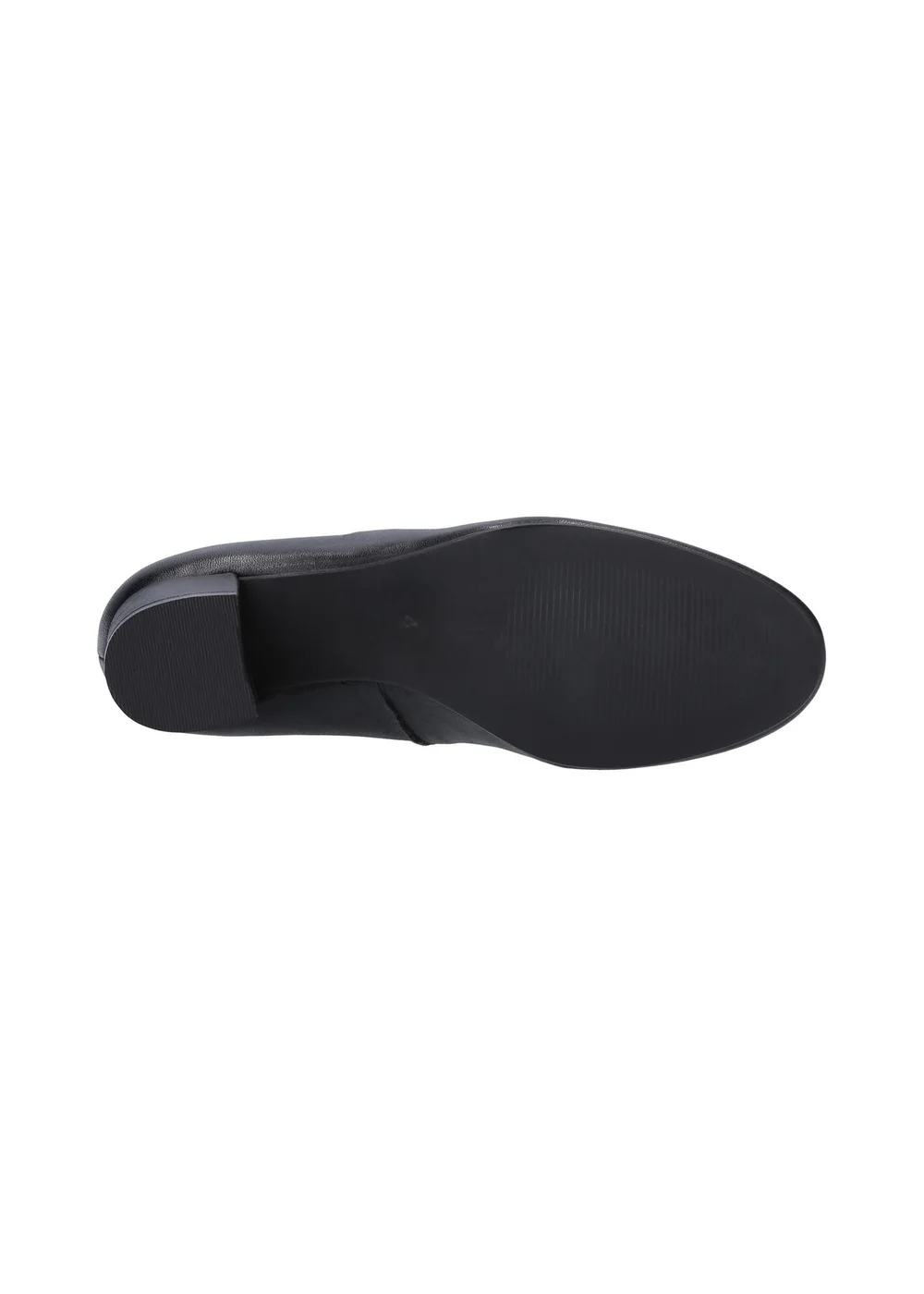 Hush Puppies Black Anna Court Shoe - 3 Image 4