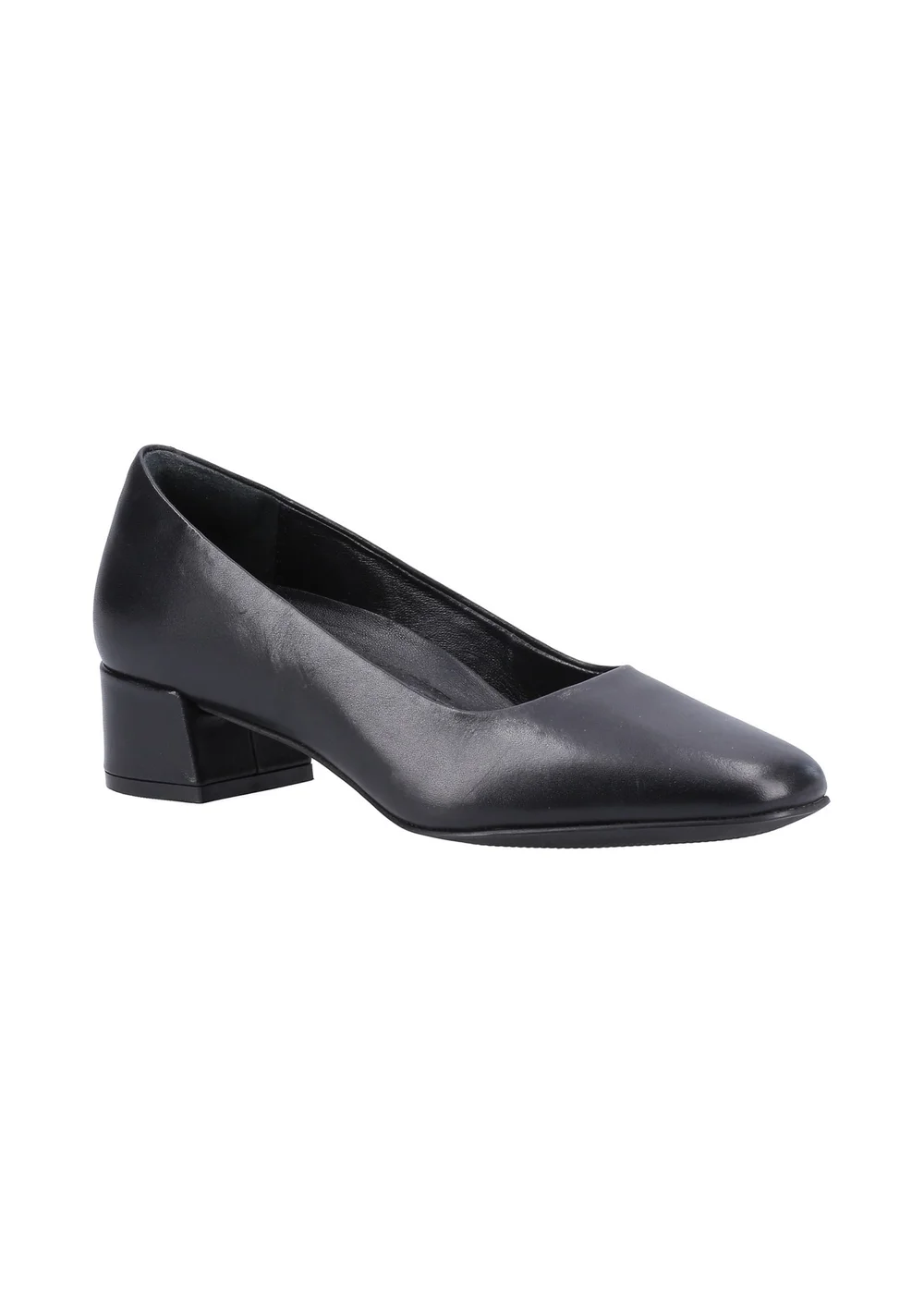 Hush Puppies Black Alina Court Shoe - Size 5 Image 2
