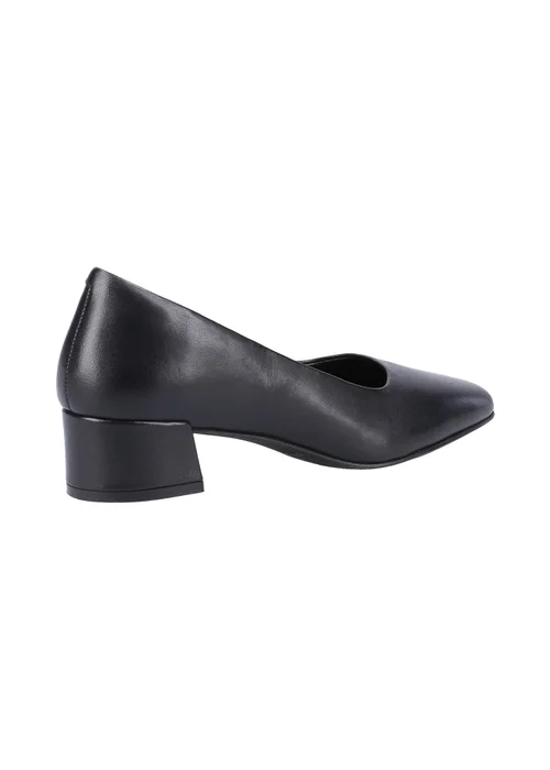 Hush Puppies Black Alina Court Shoe - Size 5 Image 3