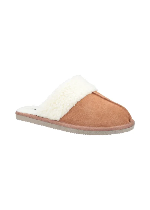 Hush Puppies Brown Arianna Mule Slippers - 4 Image 2