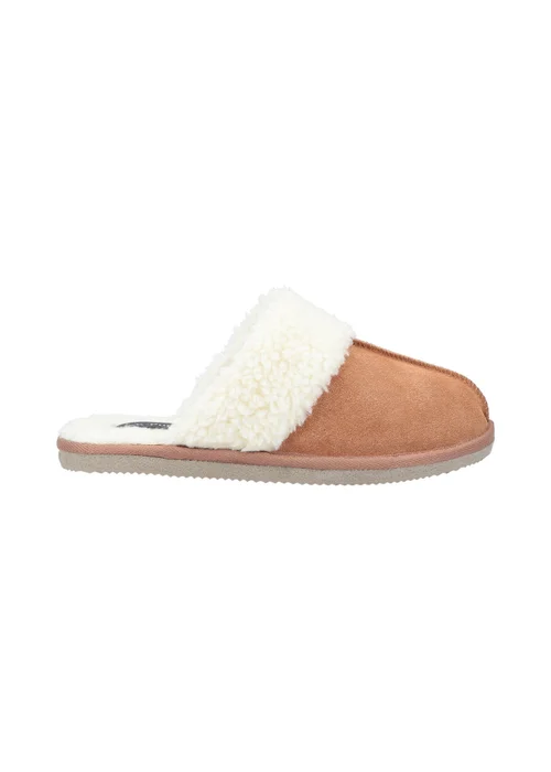 Hush Puppies Brown Arianna Mule Slippers - 4 Image 1