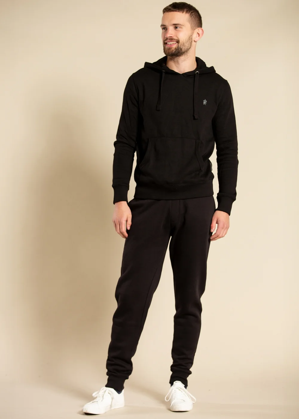 French Connection Black 2 Pack Cotton Blend Hoodies - S Image 5