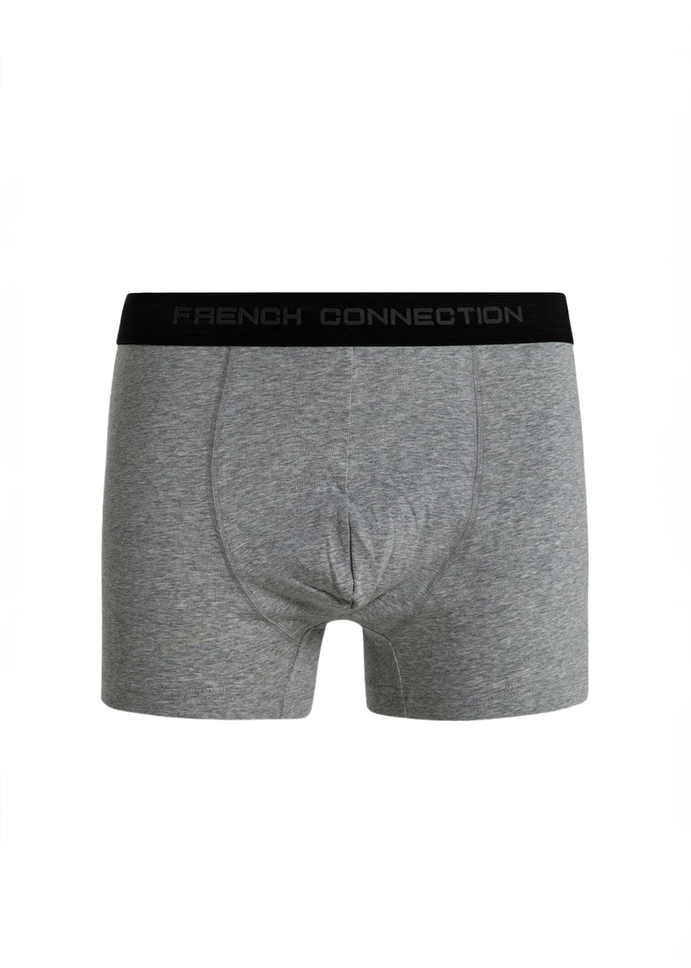 French Connection Charcoal Grey Cotton Boxers (Pack of 5) - S Image 2
