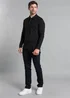 French Connection Black Cotton Long Sleeve Polo Shirts (Pack of 2) - S Image 5