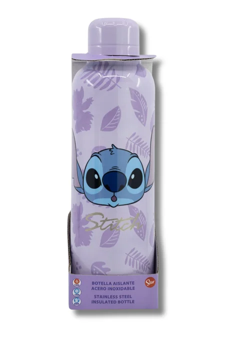 Disney Purple Stitch Palms Insulated Bottle Gift Box (515 ml) - One Size Image 3