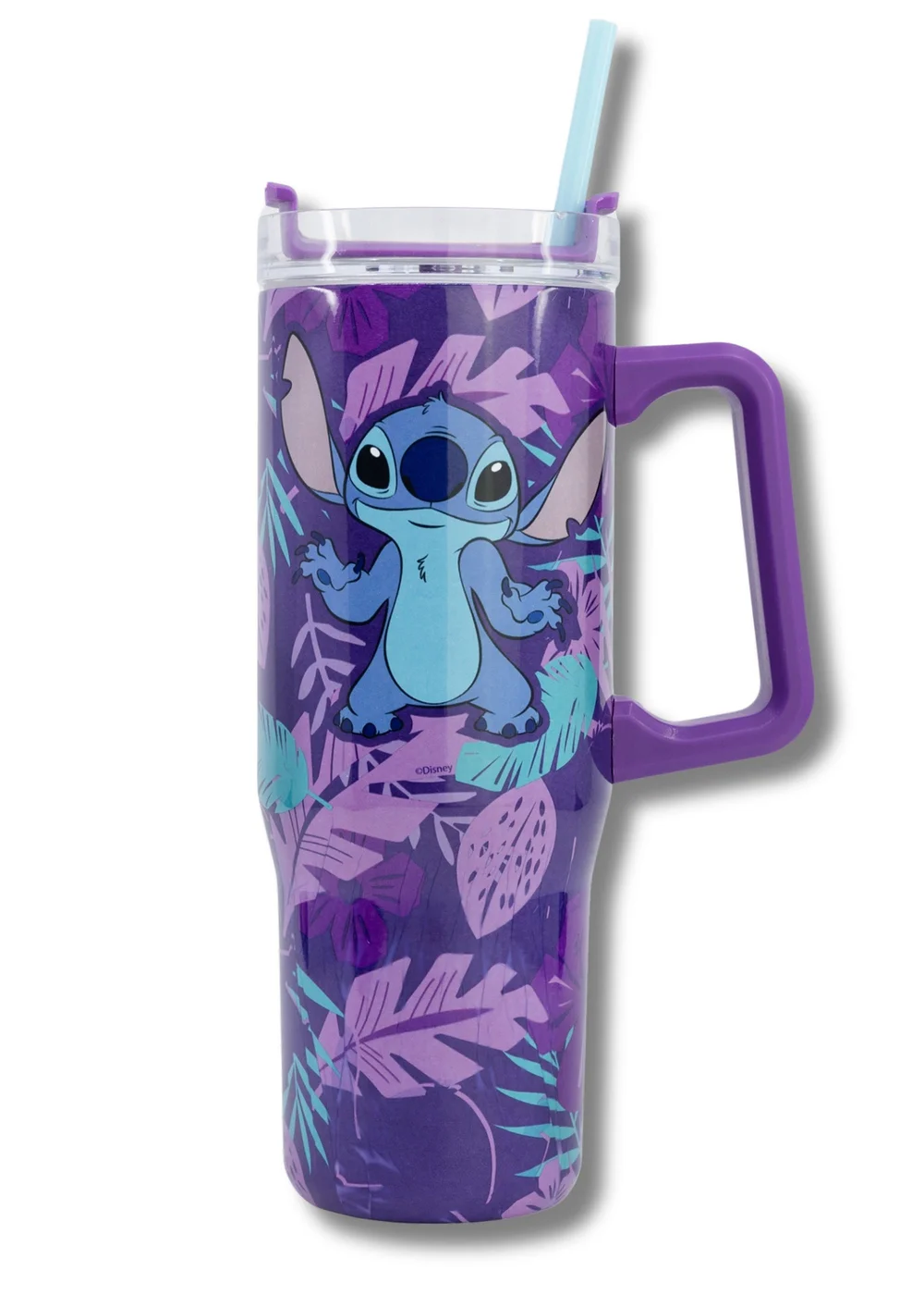 Disney Purple Stitch Stainless Steel XL Rambler Mug (940 ml) - One Size Image 1
