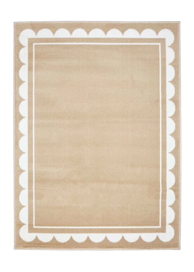 Homemaker Scallop Champagne Rug