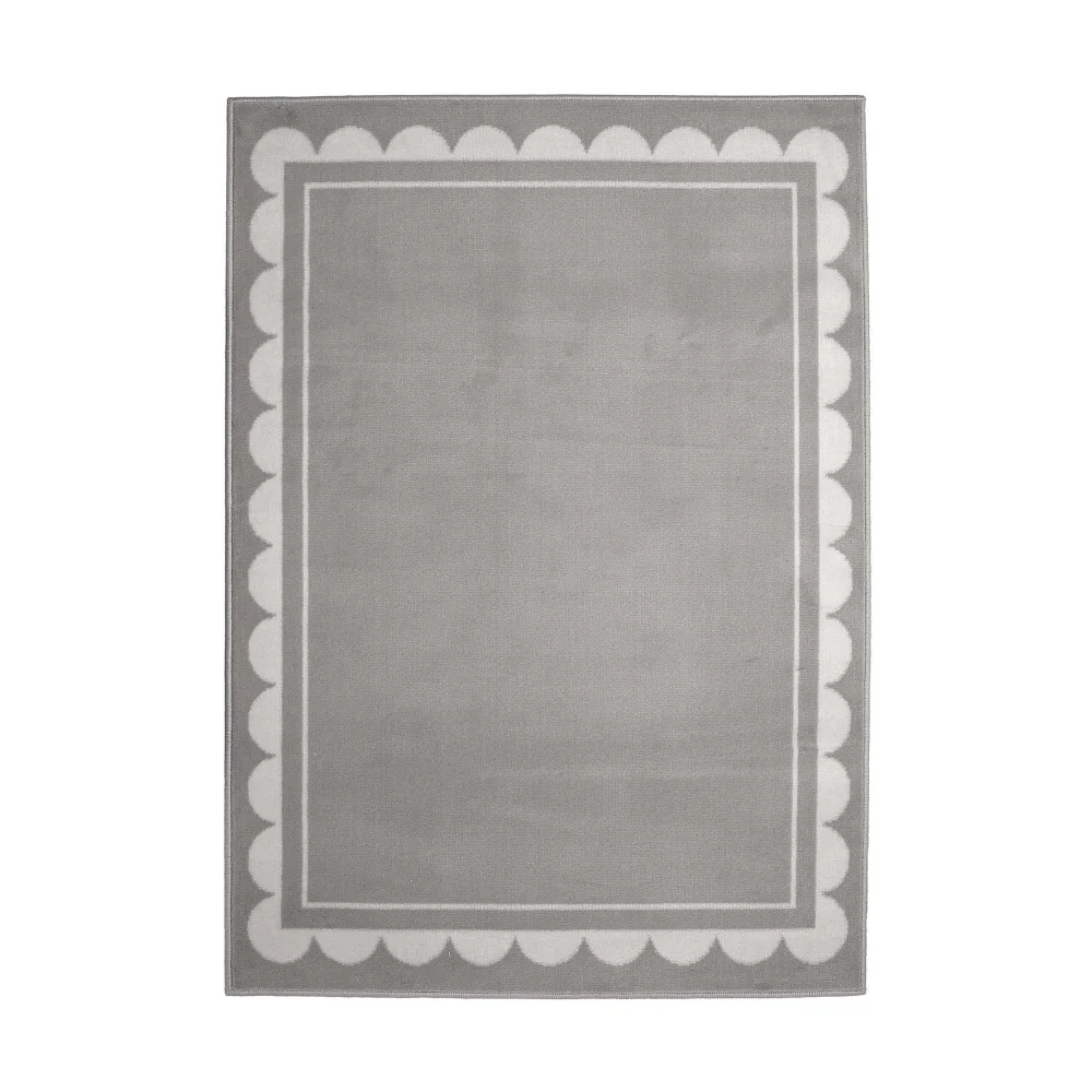 Homemaker Scallop Grey Rug - 120 x 170 Image 4