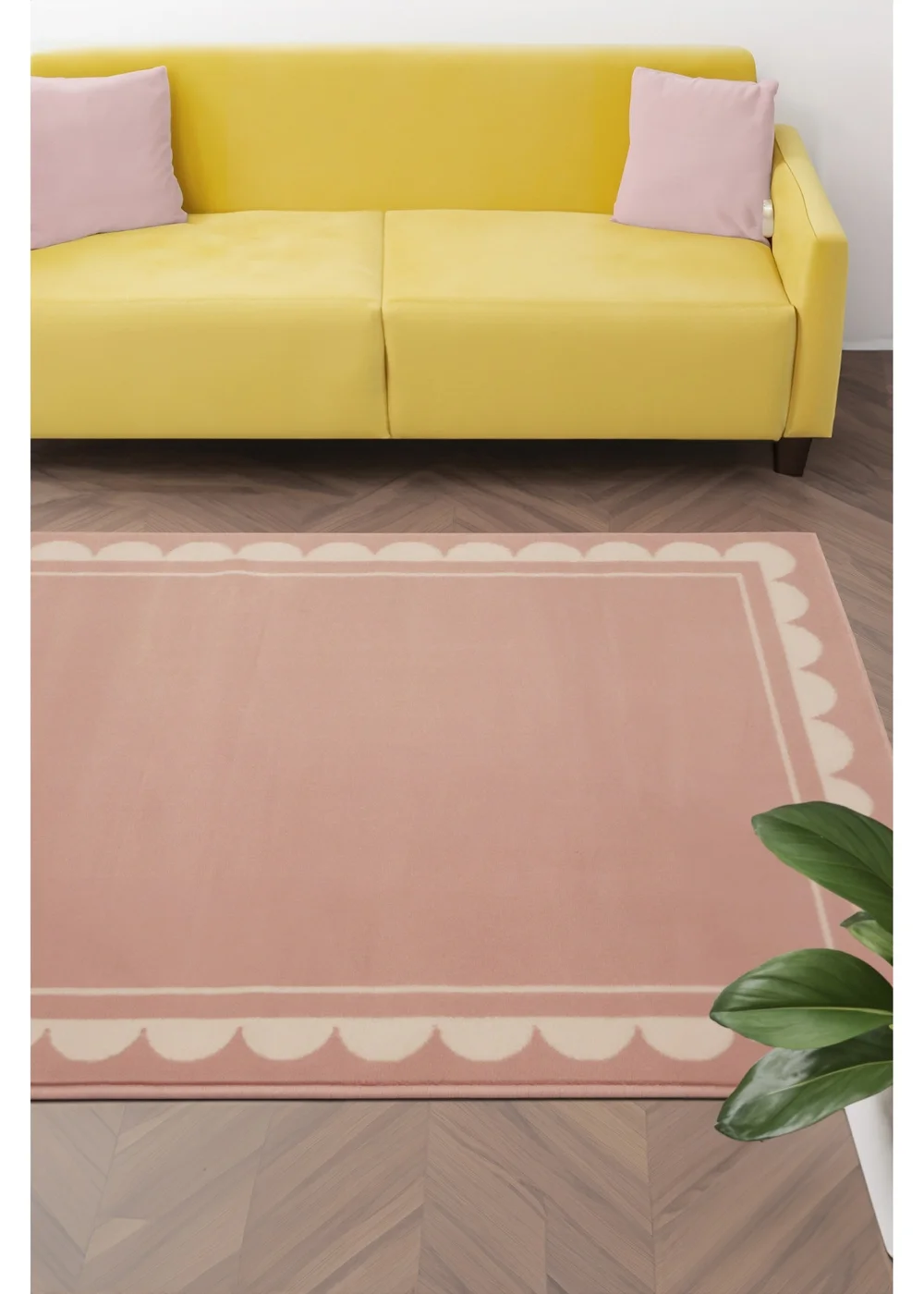 Homemaker Scallop Blush Rug - 160 X 230 Image 1