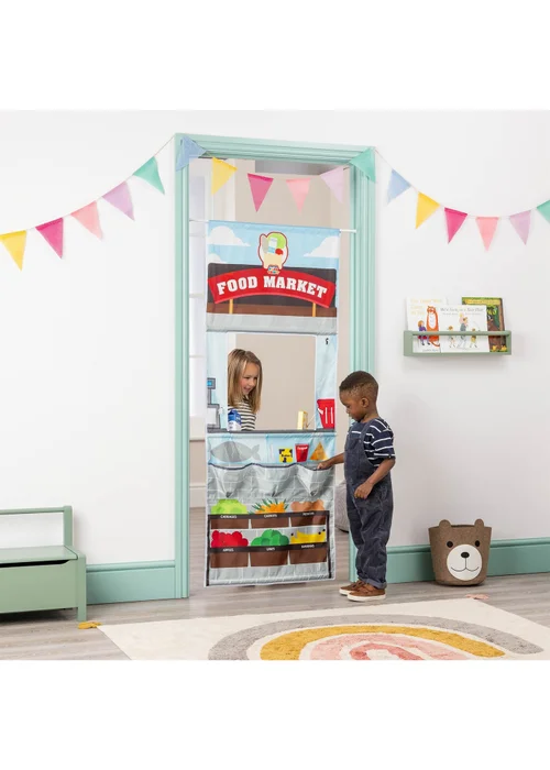Toyrific Pop Up Playtown Food Market - One Size Image 1