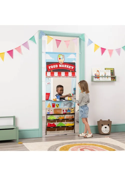 Toyrific Pop Up Playtown Food Market - One Size Image 2