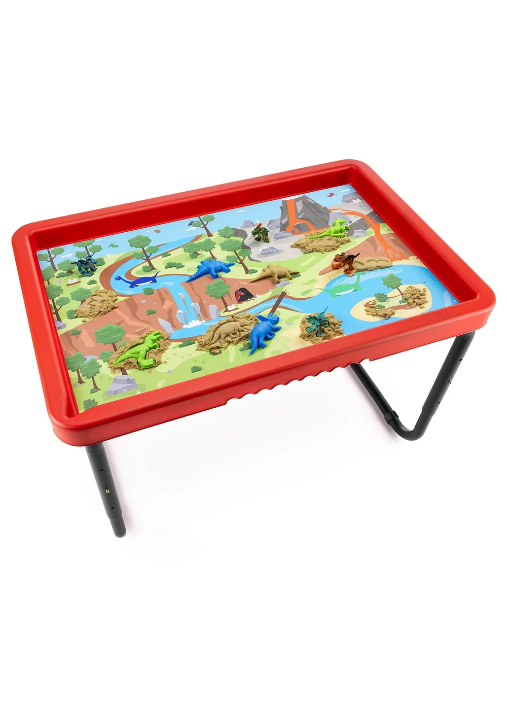Toyrific Play Tray With Sea & Dino Play Mat Set - One Size Image 1