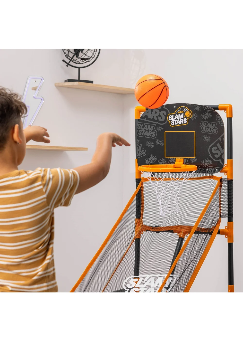 Toyrific Indoor Basketball Game - One Size Image 2