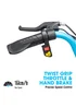 Xootz Black/Blue Cyclone Drift Trike (24V Lithium) - One Size Image 4
