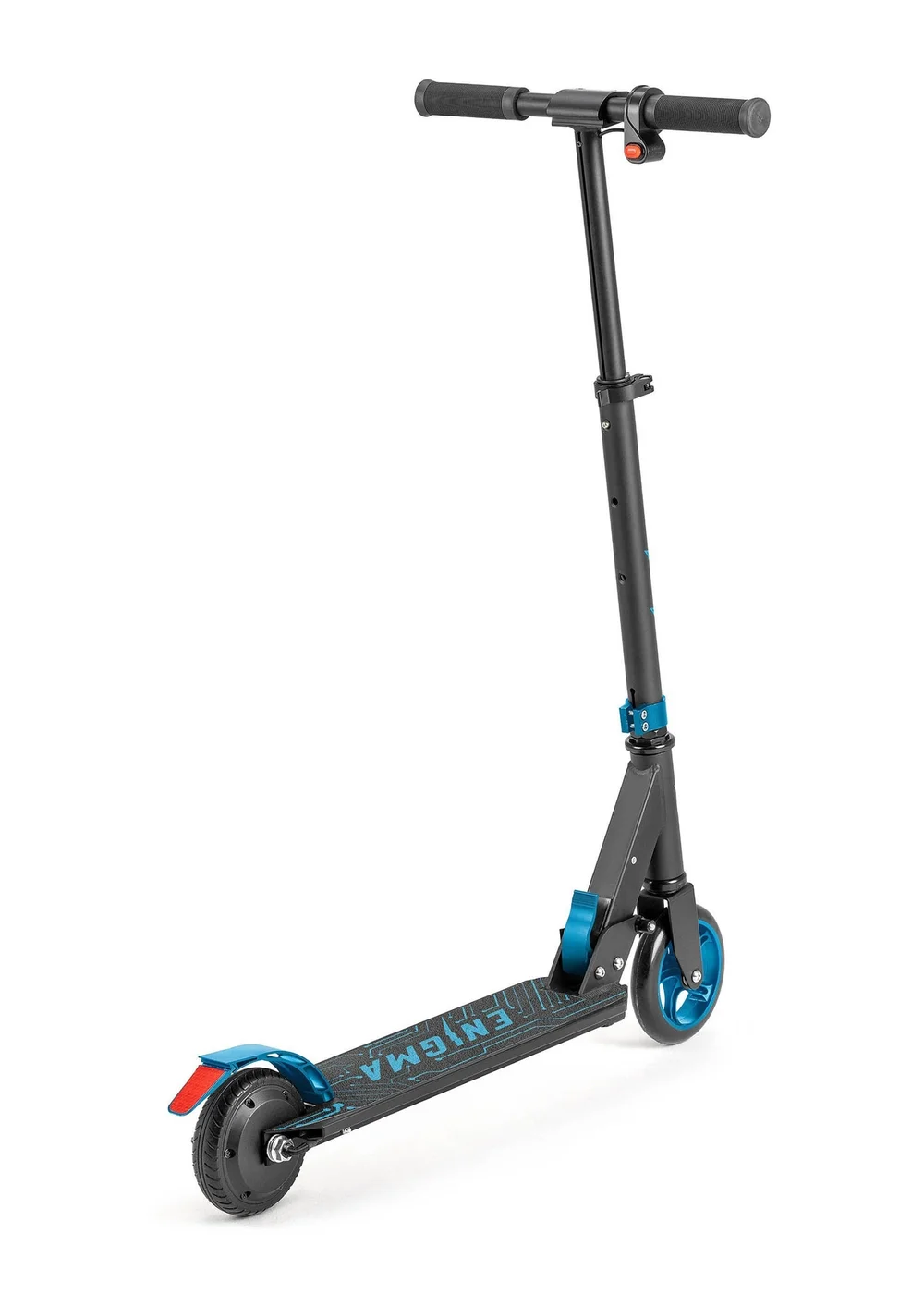 Xootz Black/Blue Enigma Lithium E-Scooter - One Size Image 4
