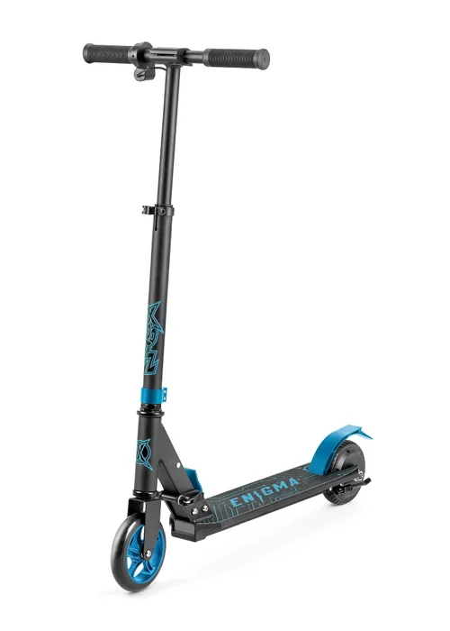 Xootz Black/Blue Enigma Lithium E-Scooter - One Size Image 3
